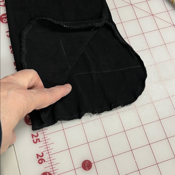 HAND JIVE Y2K Boho Grunge Slinky Floral V-Neck w/Tie Seam Edge Split Cuff Maxi S - Picture 10 of 15